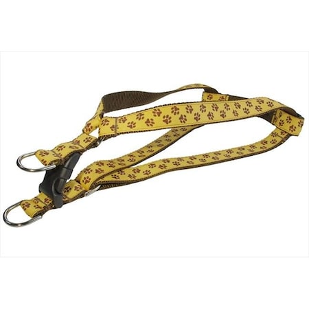 Puppy Paws Dog Harness; Yellow & Brown - Small